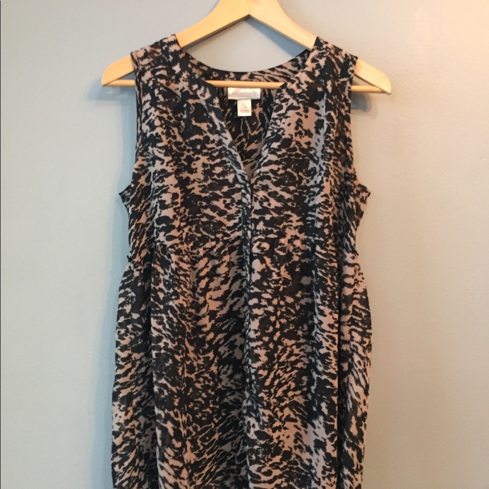 Button up maternity tunic